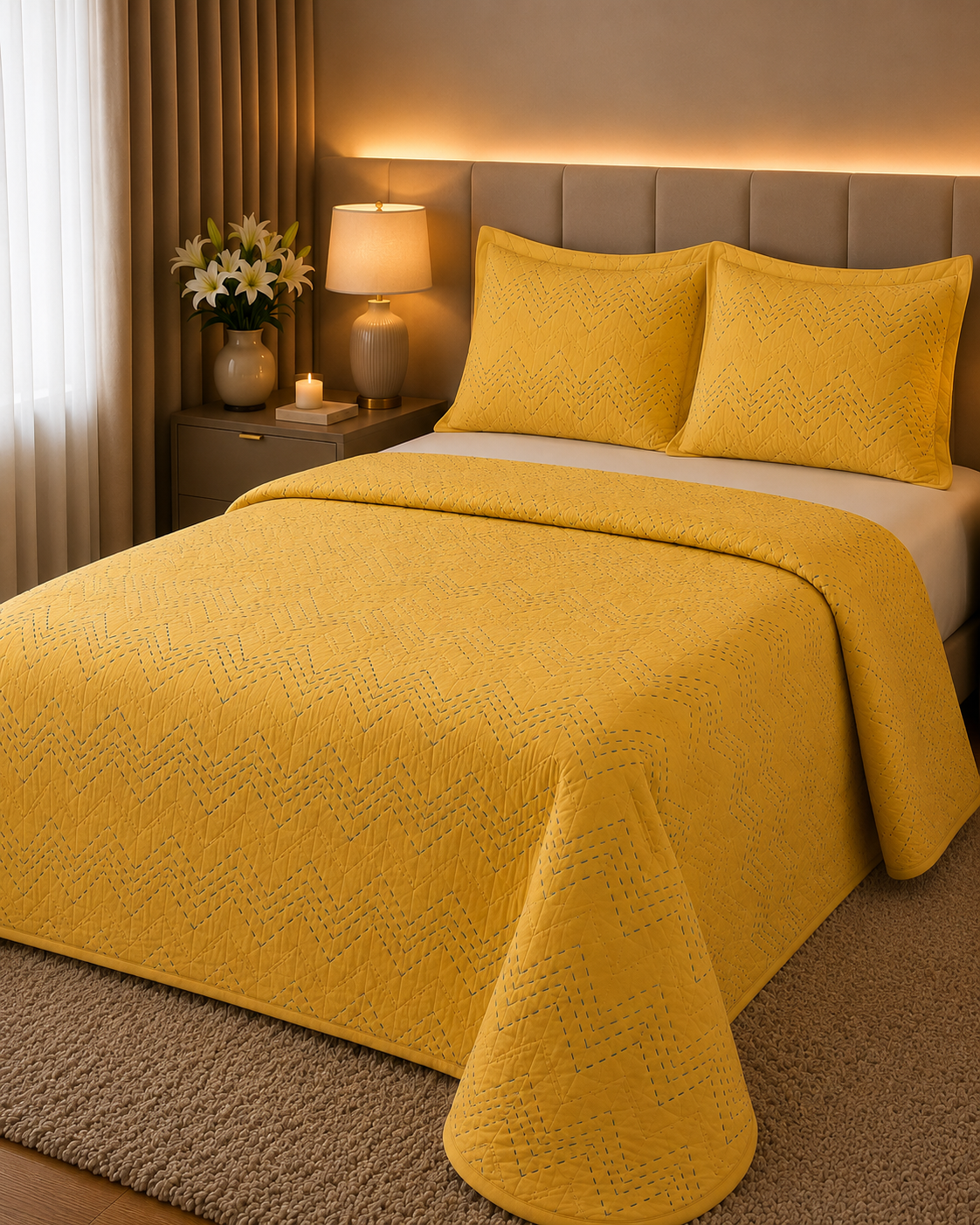 Adults Kantha Quilts Sunshine Adults Quilts