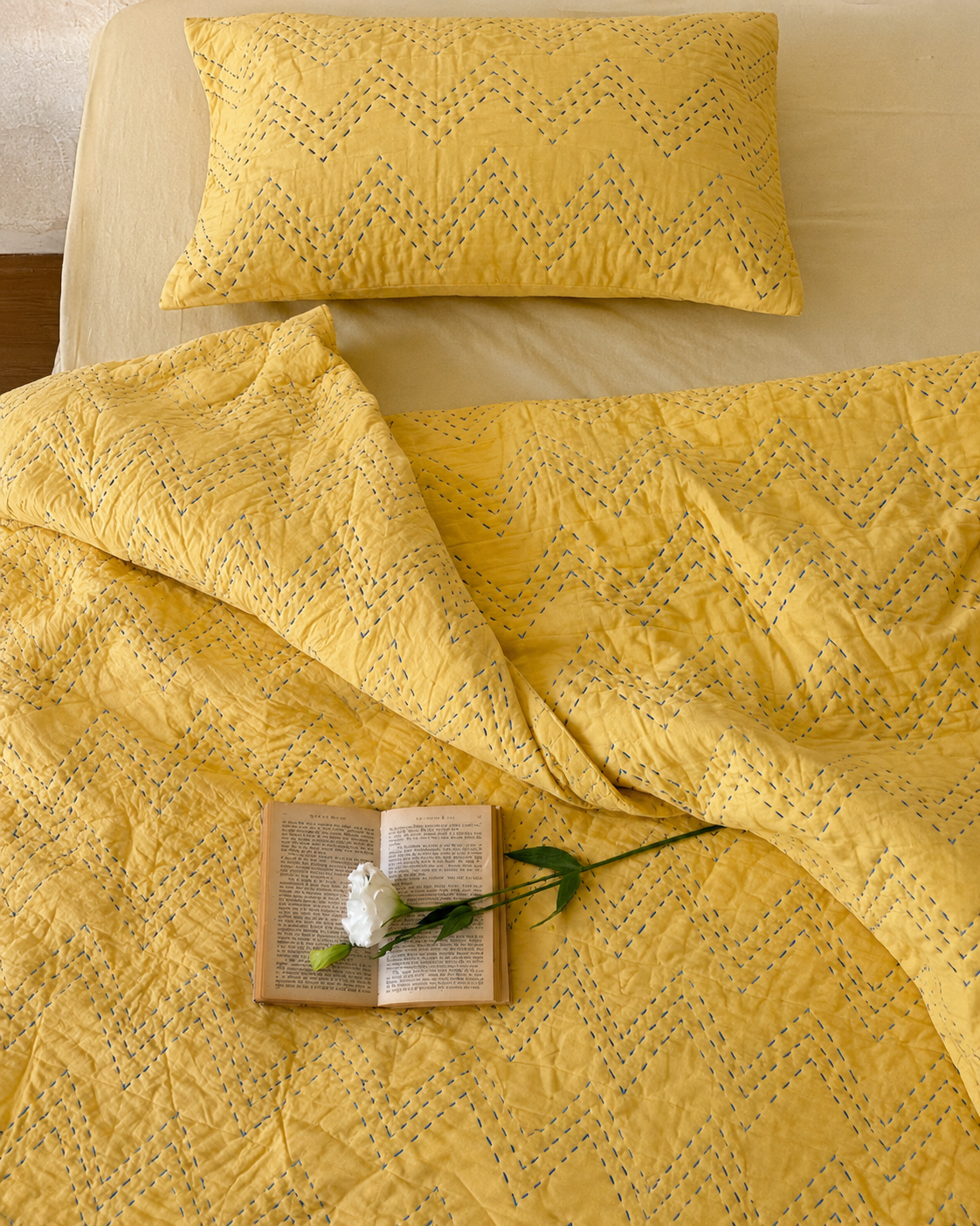 Adults Kantha Quilts Sunshine Adults Quilts