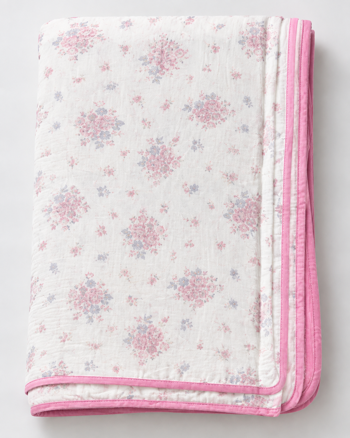 Floral Printed Muslin Double Bed Dohar