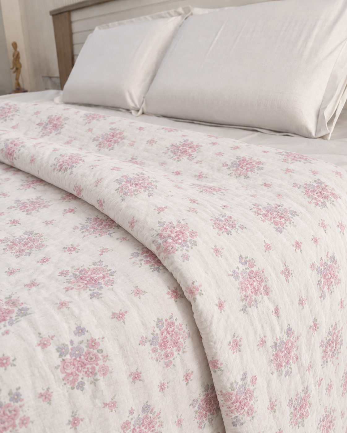 Floral Printed Muslin Double Bed Dohar