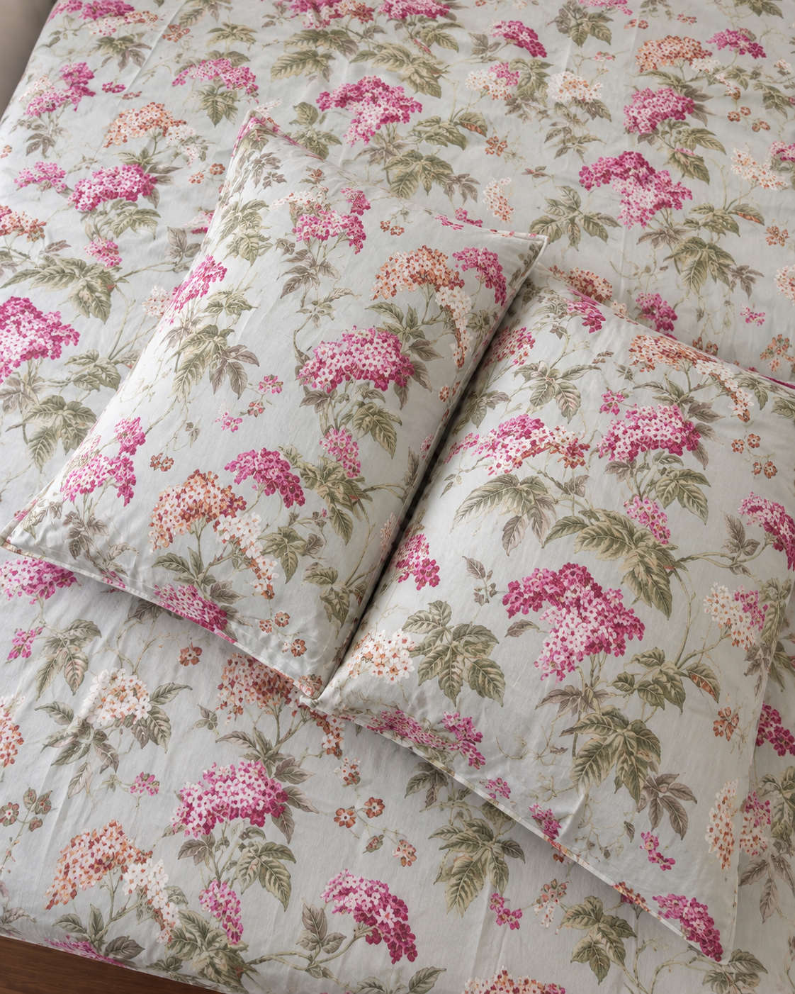 Floral Botanical Print Cotton Bedsheet