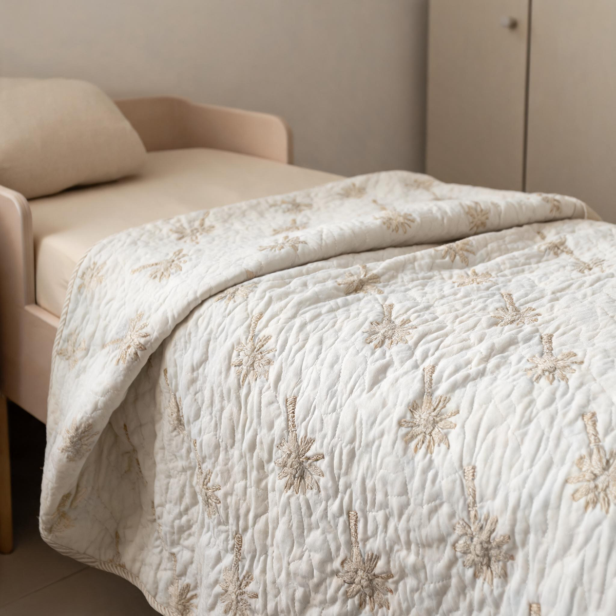 Baby Kantha Quilts Palm Golden Baby Qulit